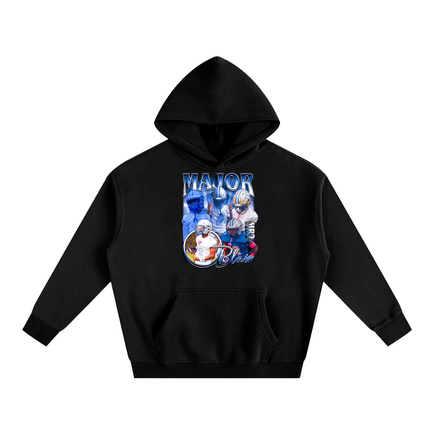 Major Blair Oversize Fleeced Hoodie