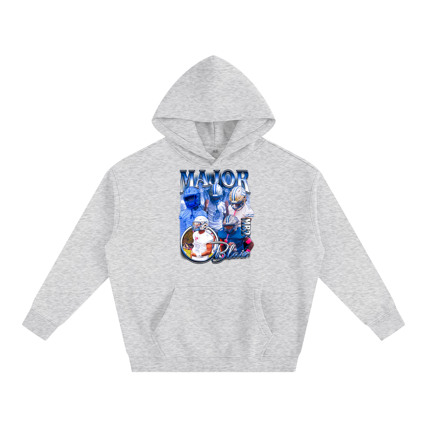 Major Blair Oversize Fleeced Hoodie
