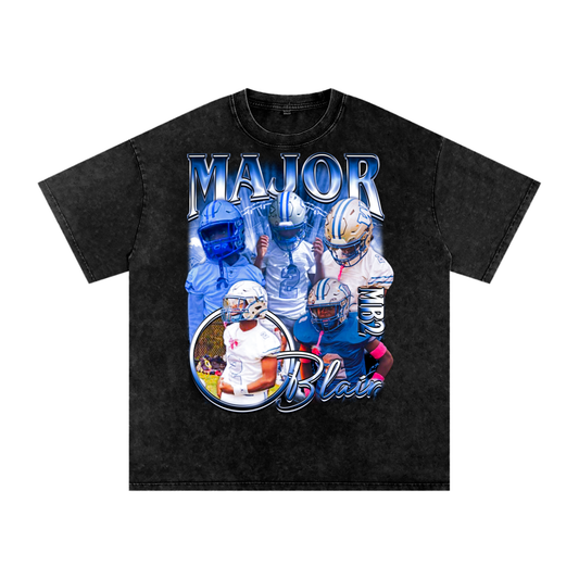 Major Blair  Heavyweight Oversized T-shirt