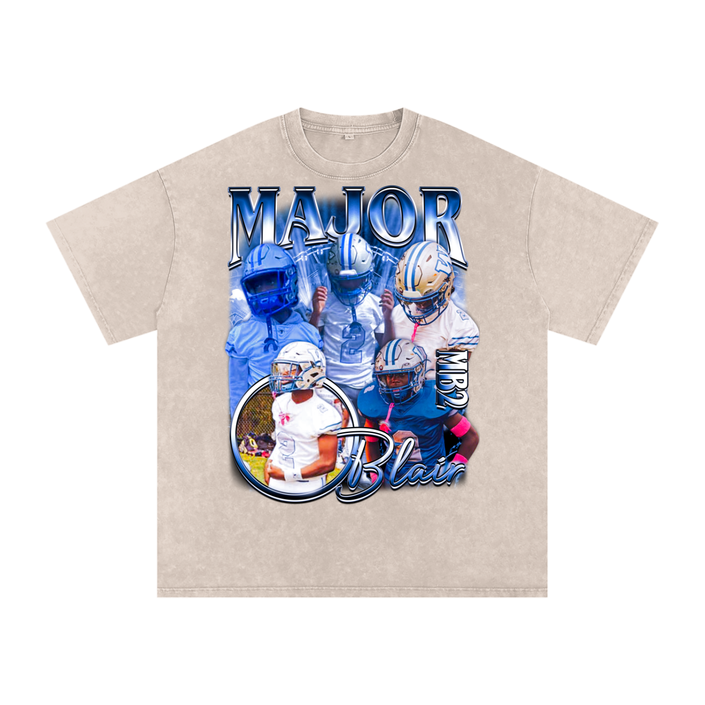 Major Blair  Heavyweight Oversized T-shirt