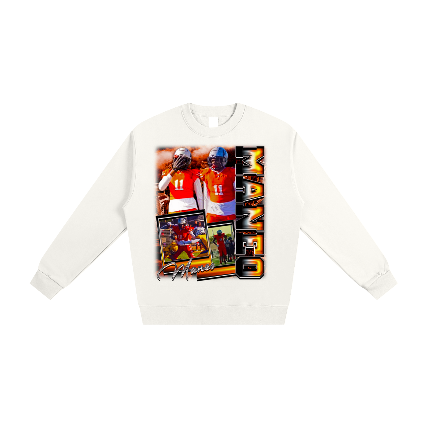 Maneo Oversized Long Sleeve Tee