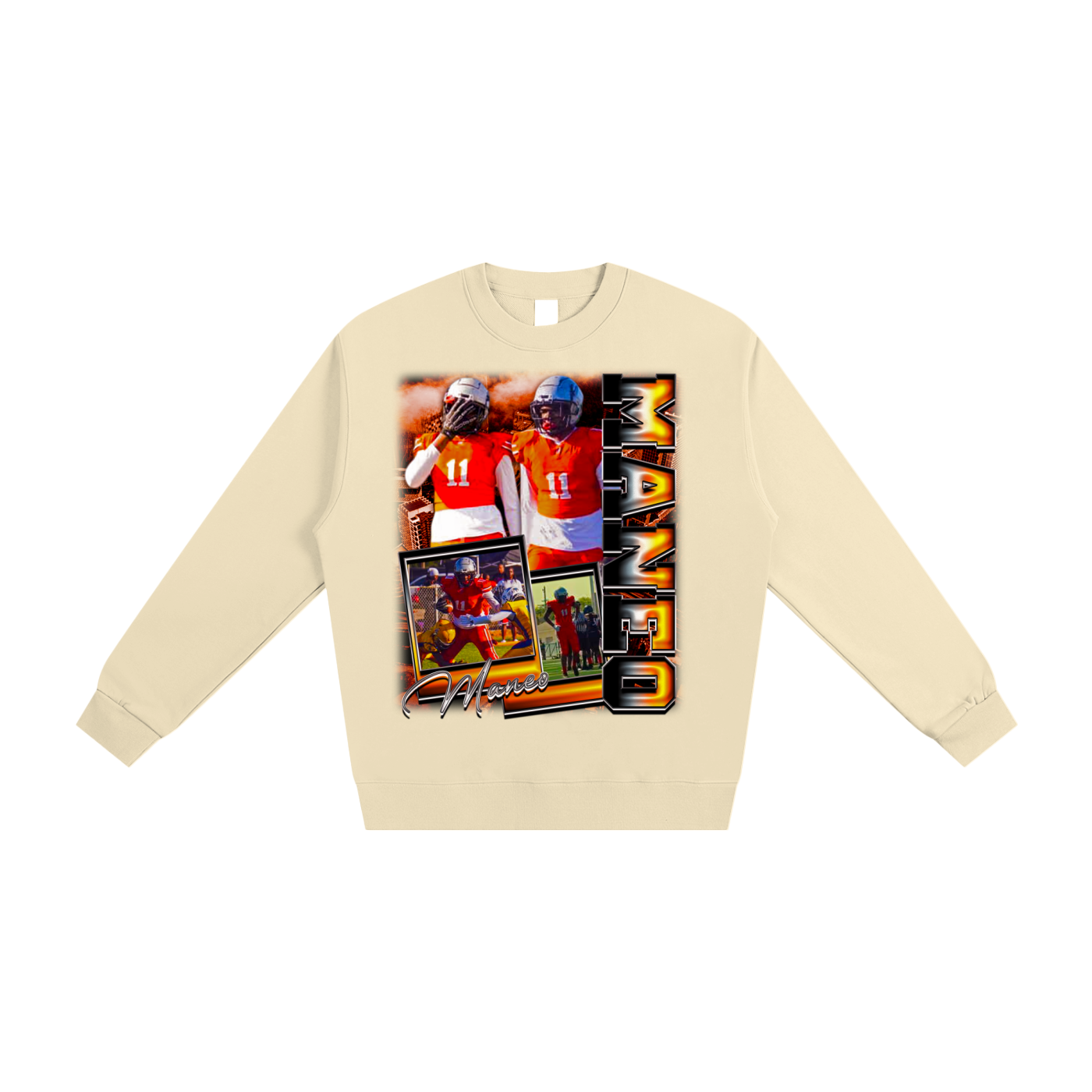 Maneo Oversized Long Sleeve Tee