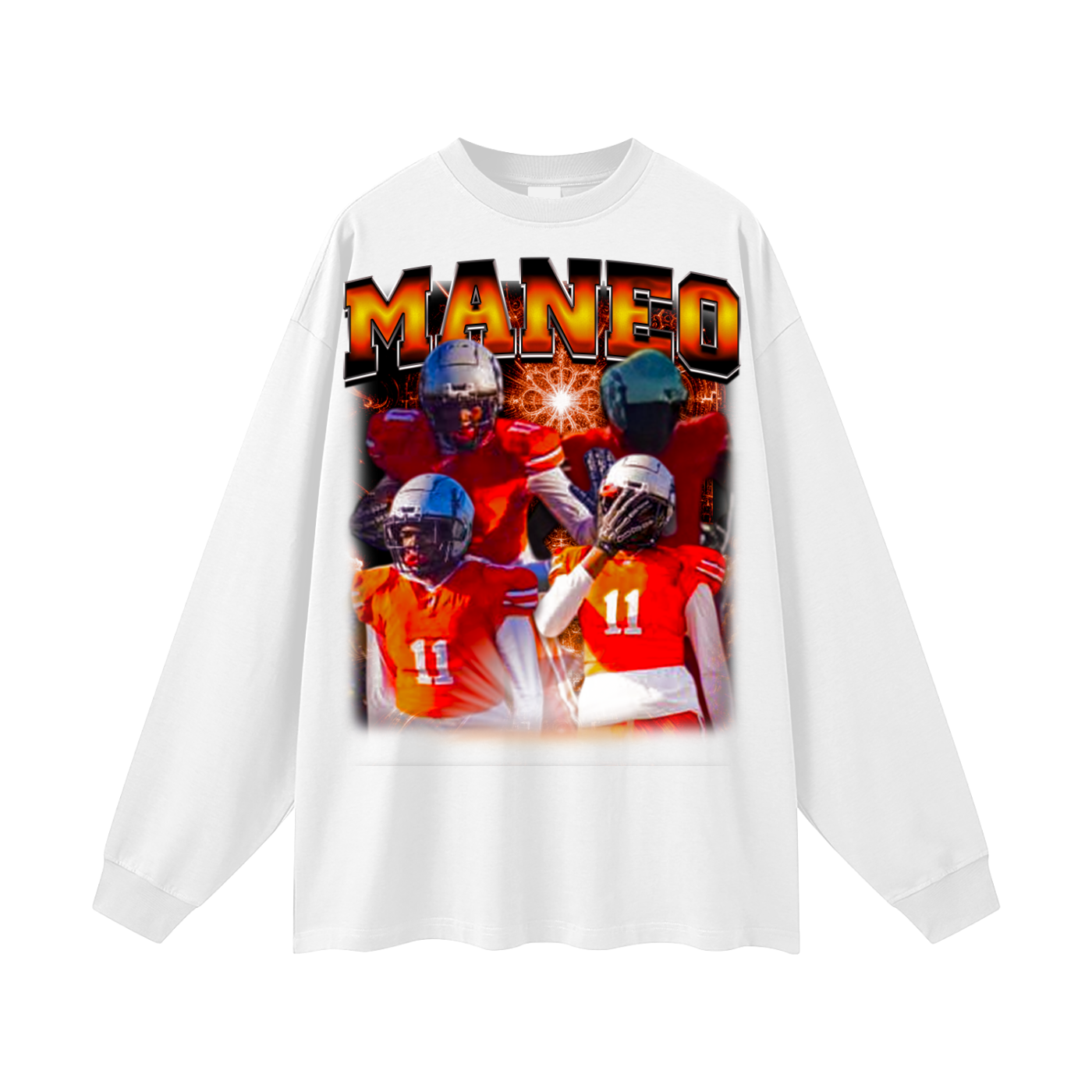 Maneo Oversized Long Sleeve Tee