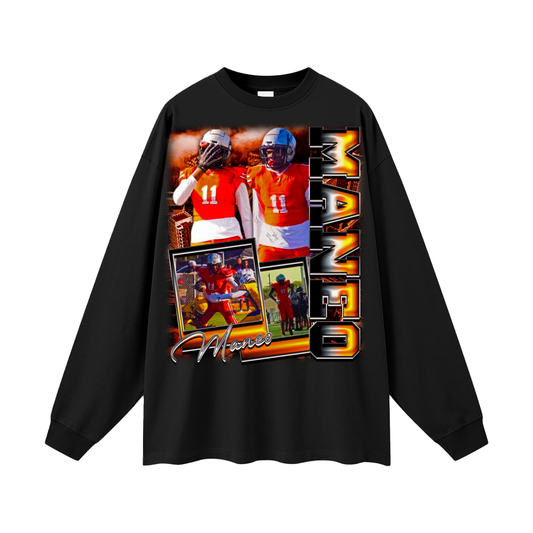 Maneo Oversized Long Sleeve Tee