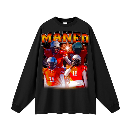 Maneo Oversized Long Sleeve Tee