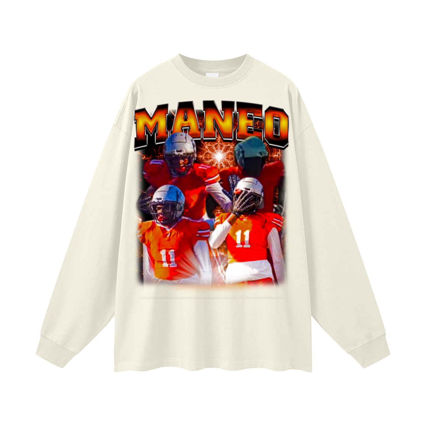 Maneo Oversized Long Sleeve Tee