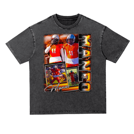 Maneo Oversized Acid wash T-shirt