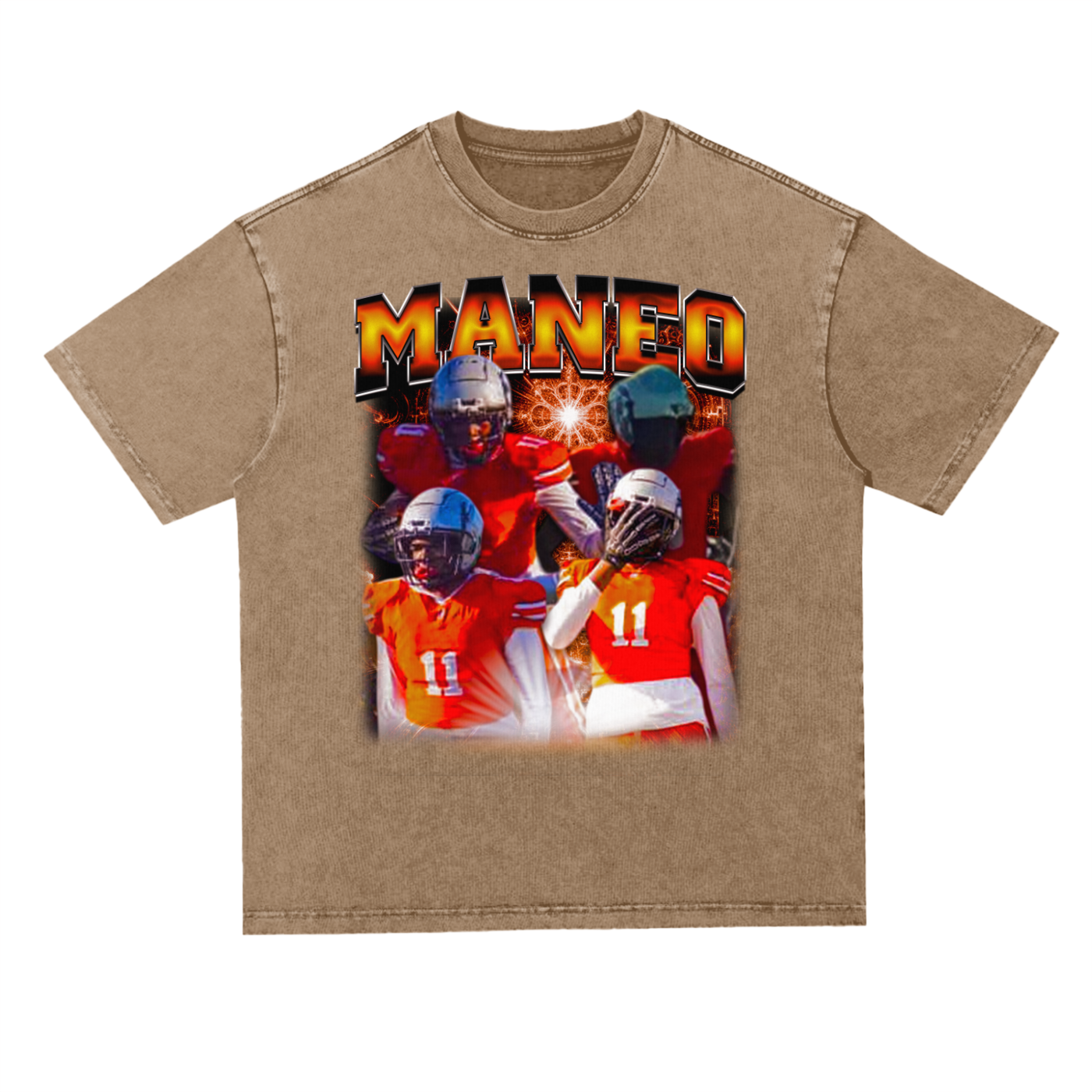 Maneo Oversized Acid wash T-shirt