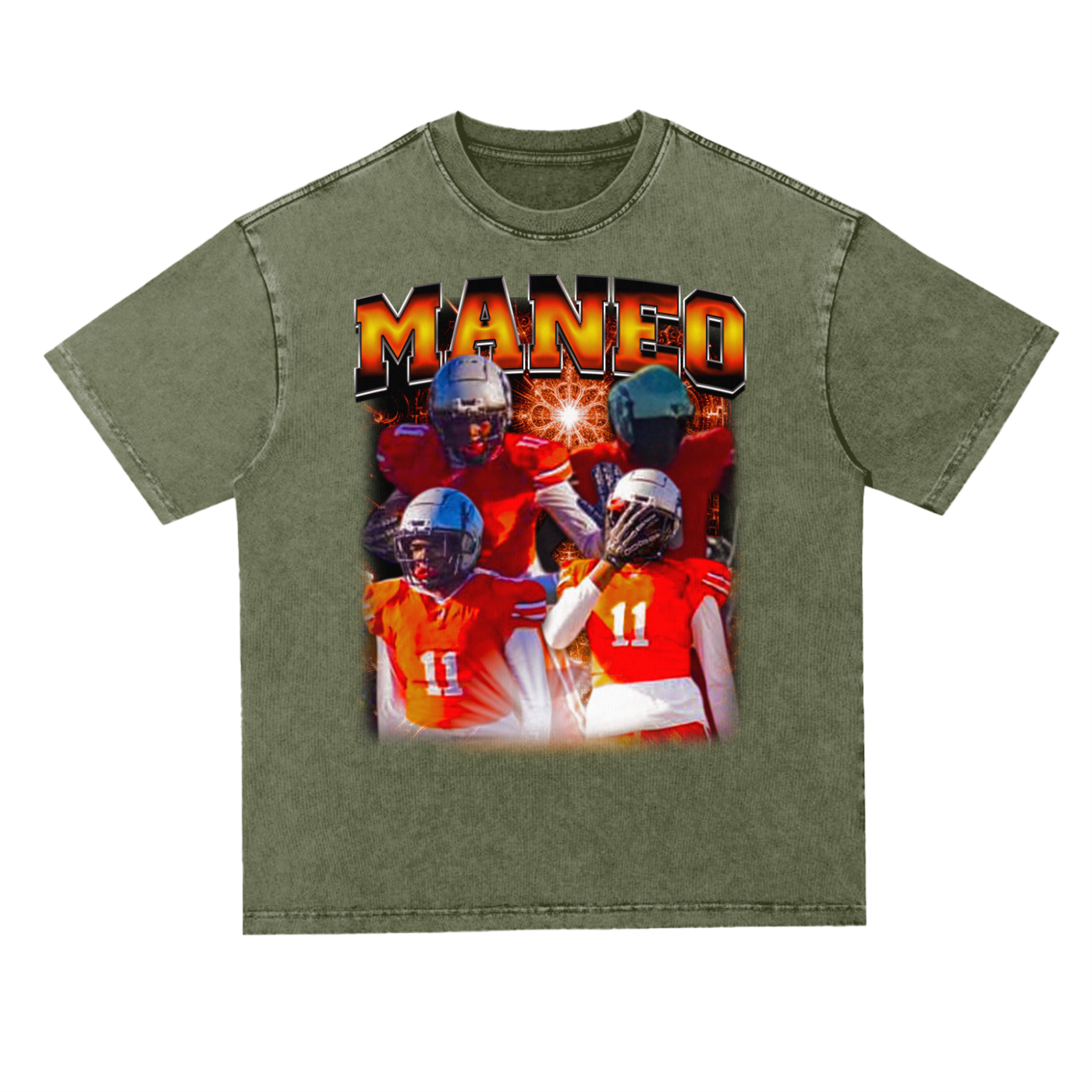 Maneo Oversized Acid wash T-shirt