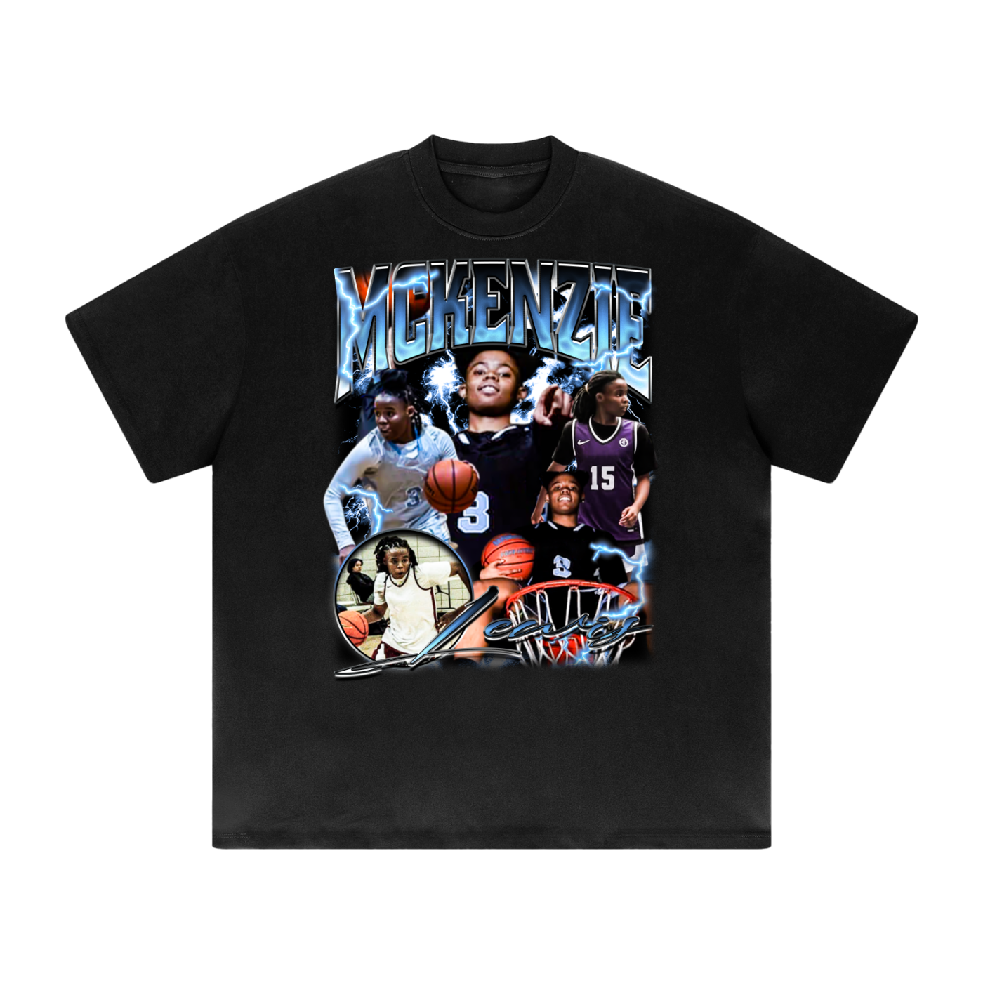 Mckenzie Lewis Heavyweight Drop Shoulder T-Shirt