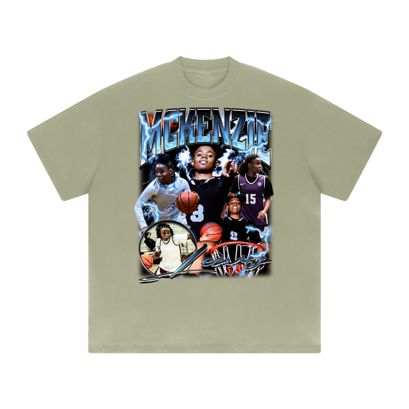 Mckenzie Lewis Heavyweight Drop Shoulder T-Shirt
