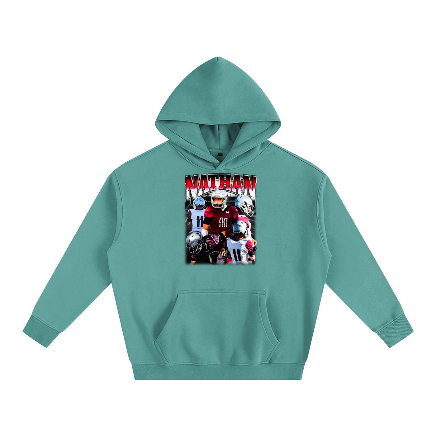 Nathan Oversize Fleeced Hoodie