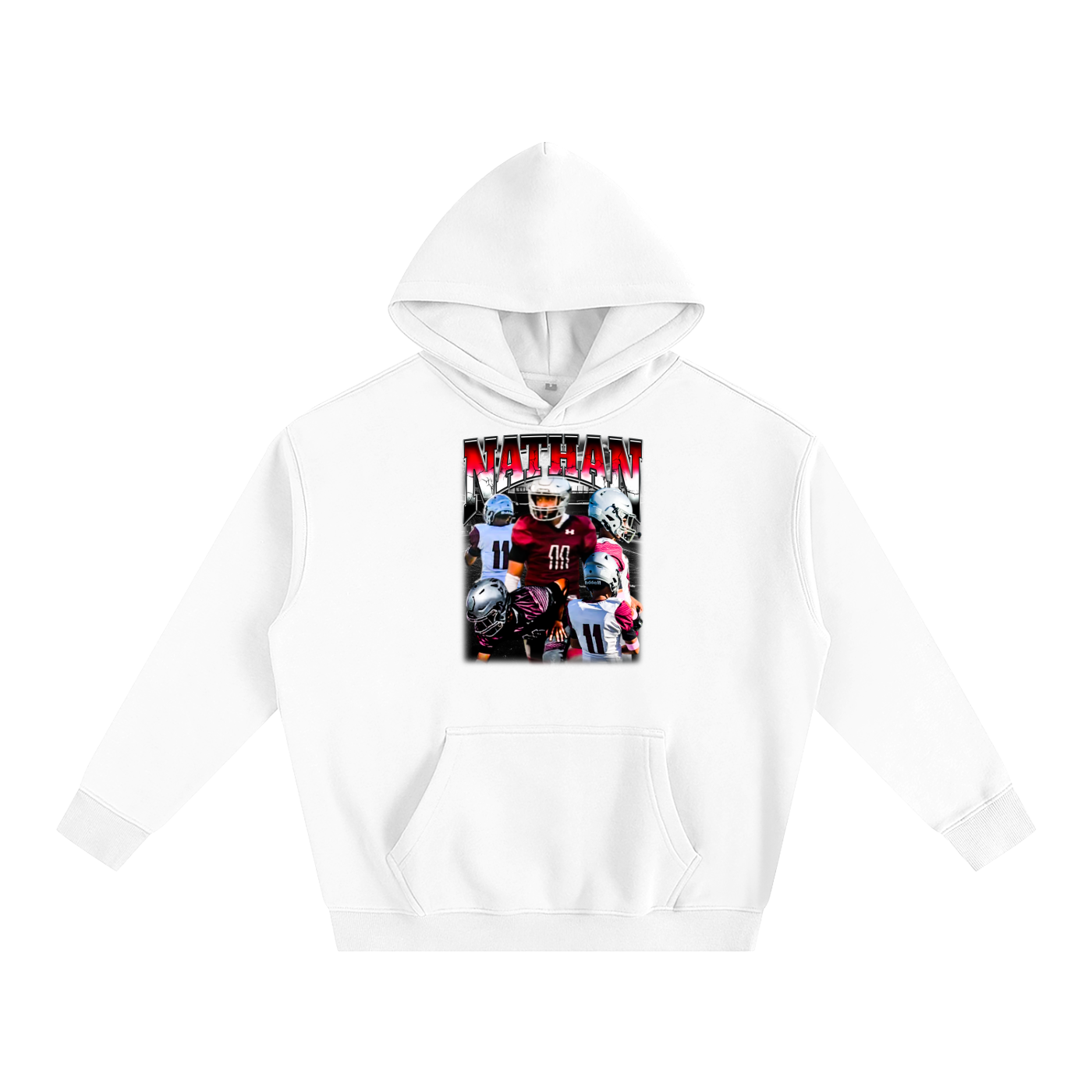 Nathan Oversize Fleeced Hoodie