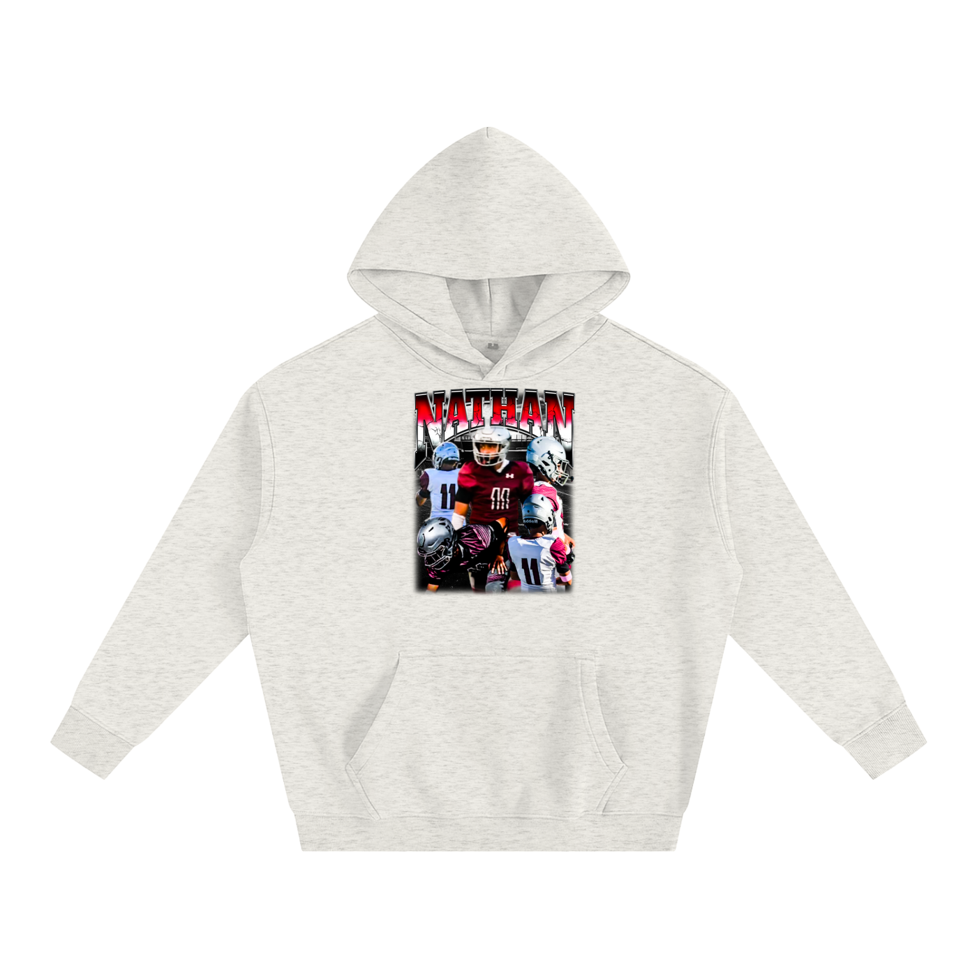 Nathan Oversize Fleeced Hoodie