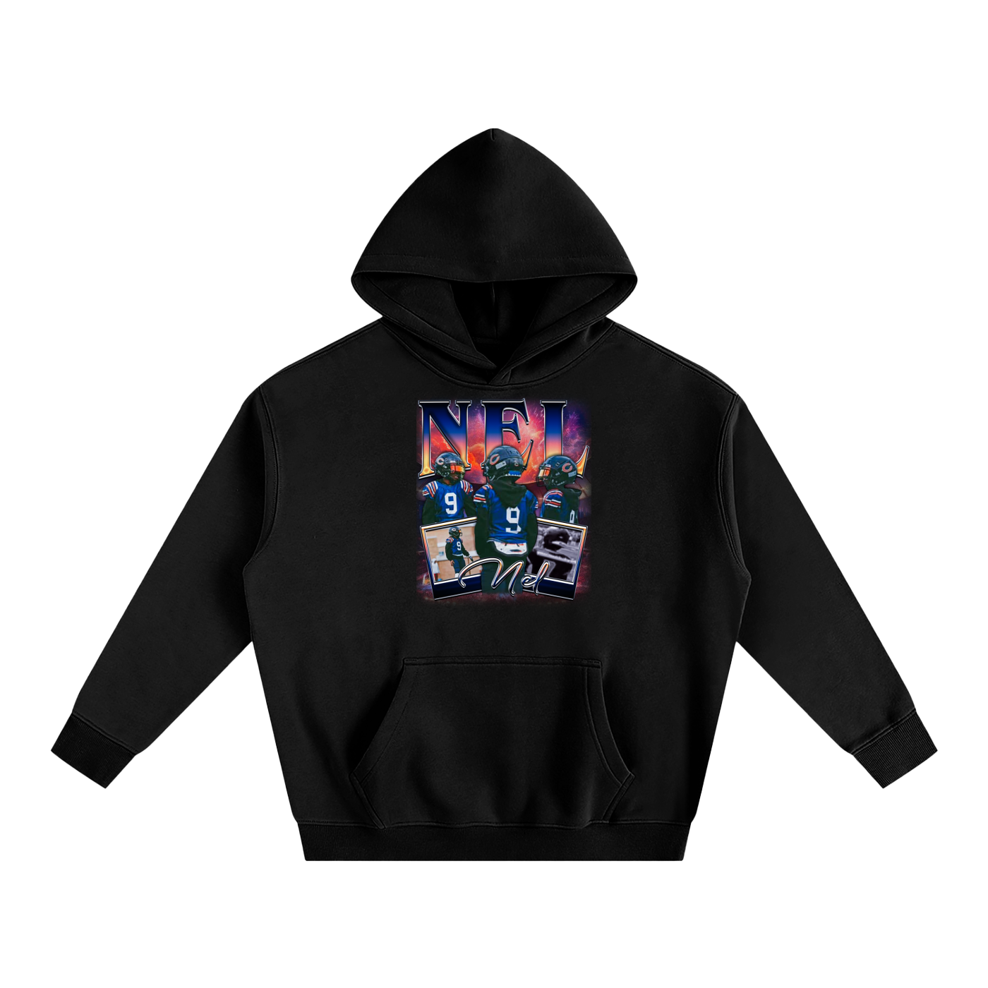Nel Oversize Fleeced Hoodie