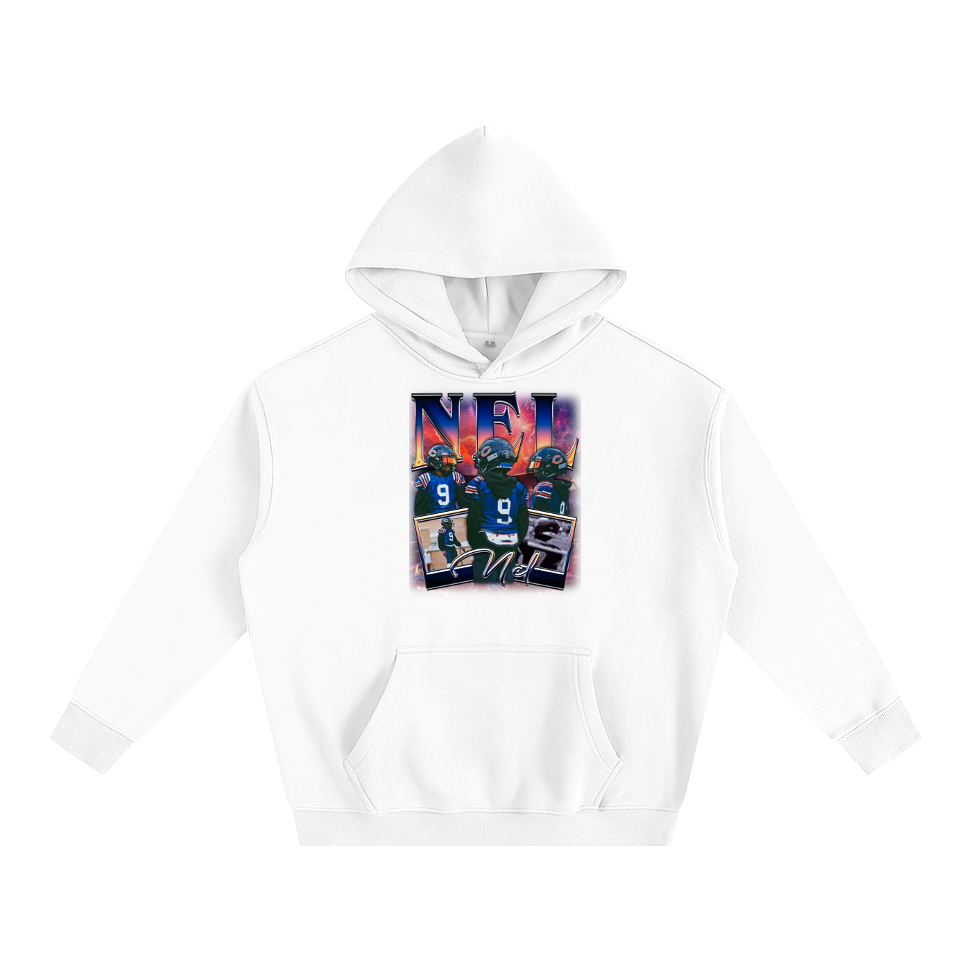 Nel Oversize Fleeced Hoodie