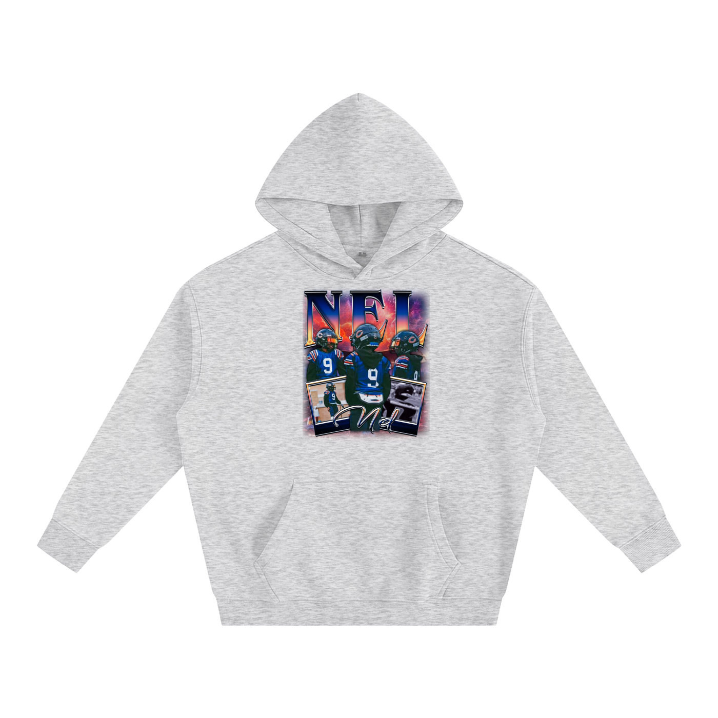 Nel Oversize Fleeced Hoodie
