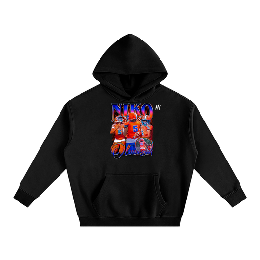 Niko Olverson Oversize Fleeced Hoodie