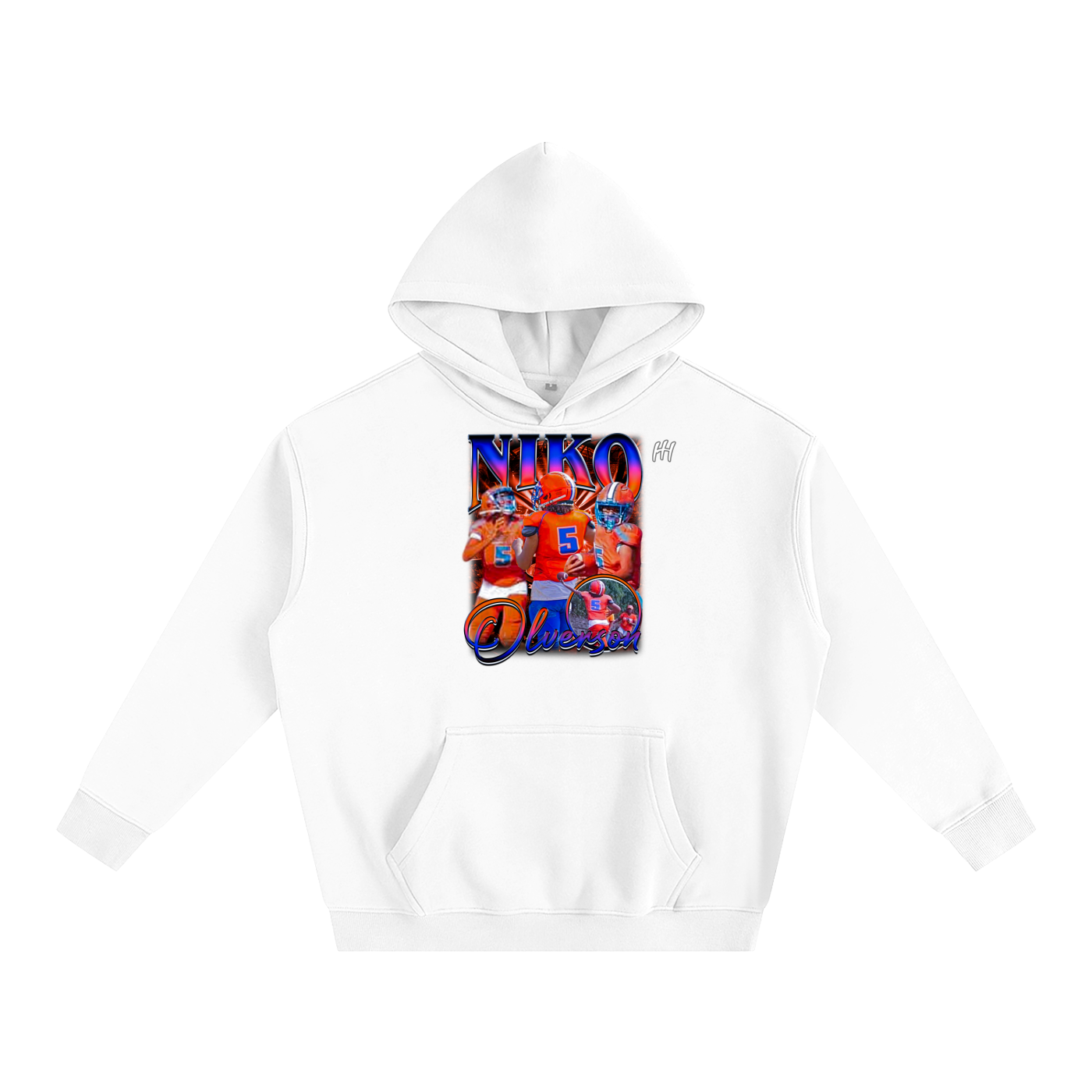Niko Olverson Oversize Fleeced Hoodie