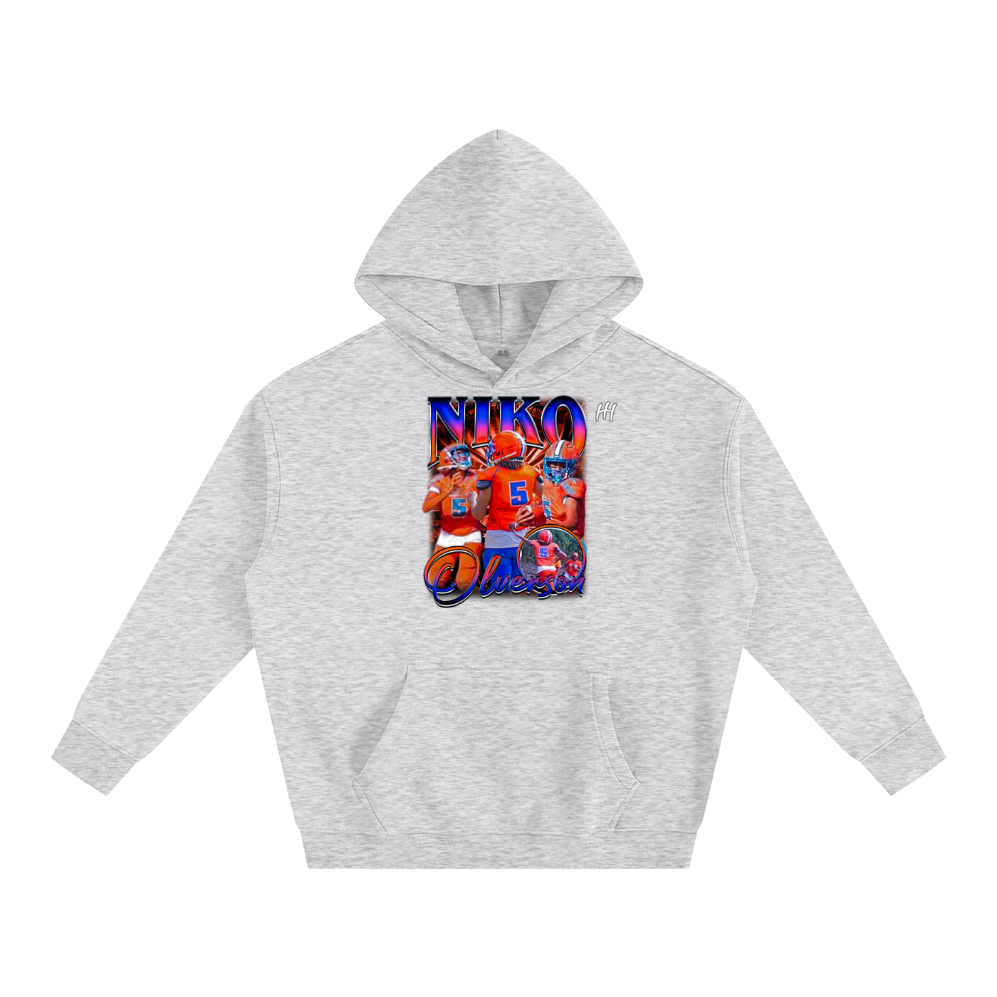 Niko Olverson Oversize Fleeced Hoodie