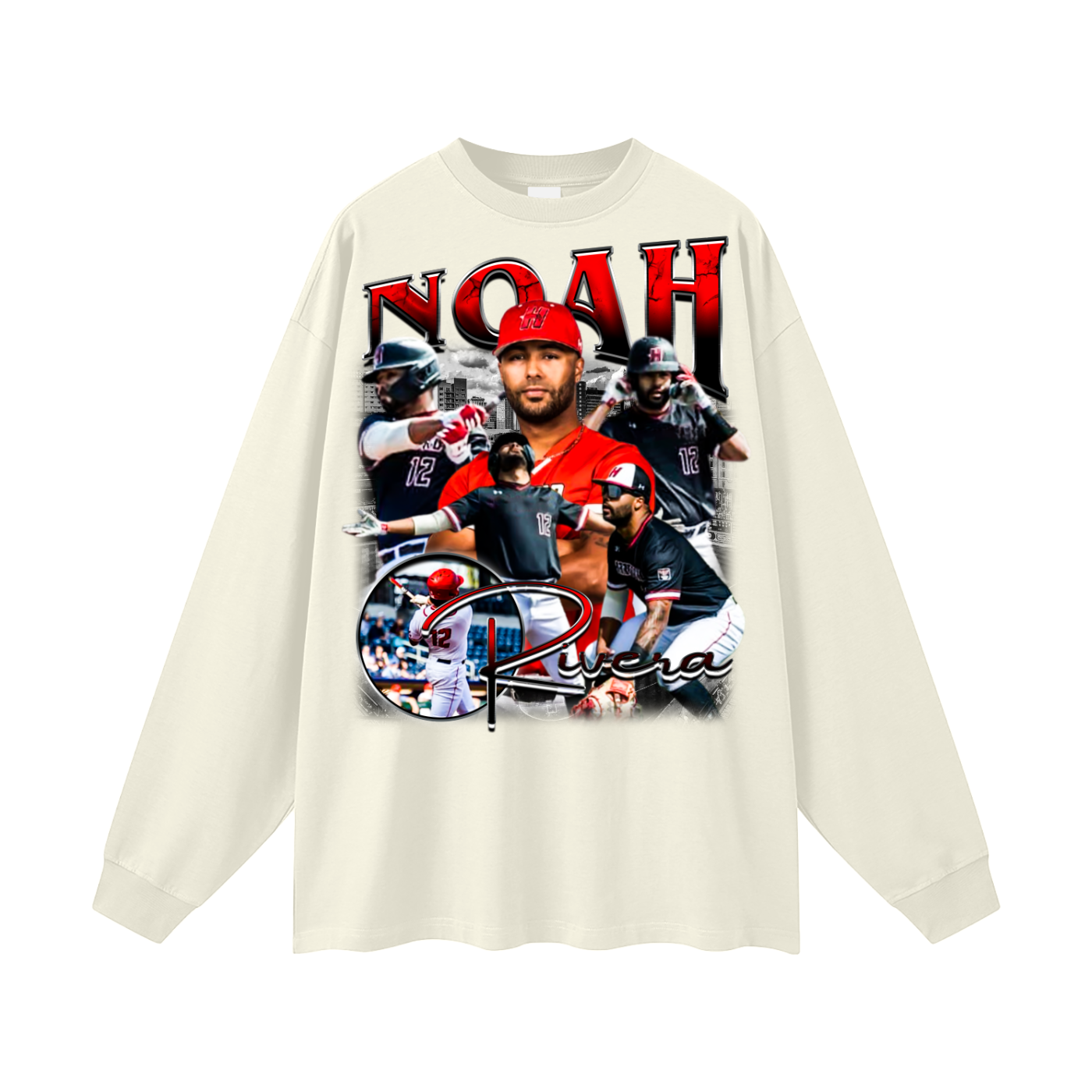 Noah Rivera Oversized Long Sleeve Tee