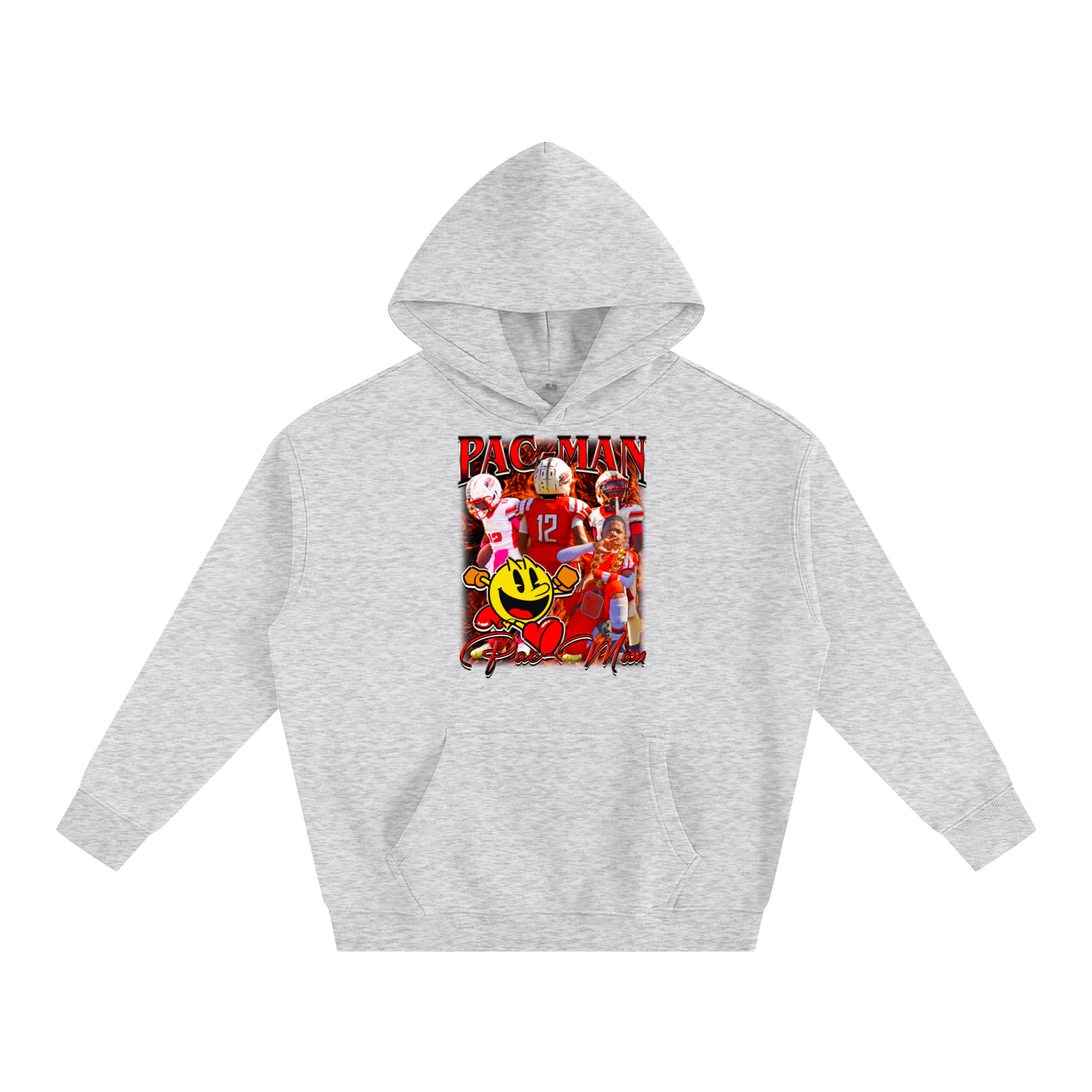 Pac-Man Oversize Fleeced Hoodie