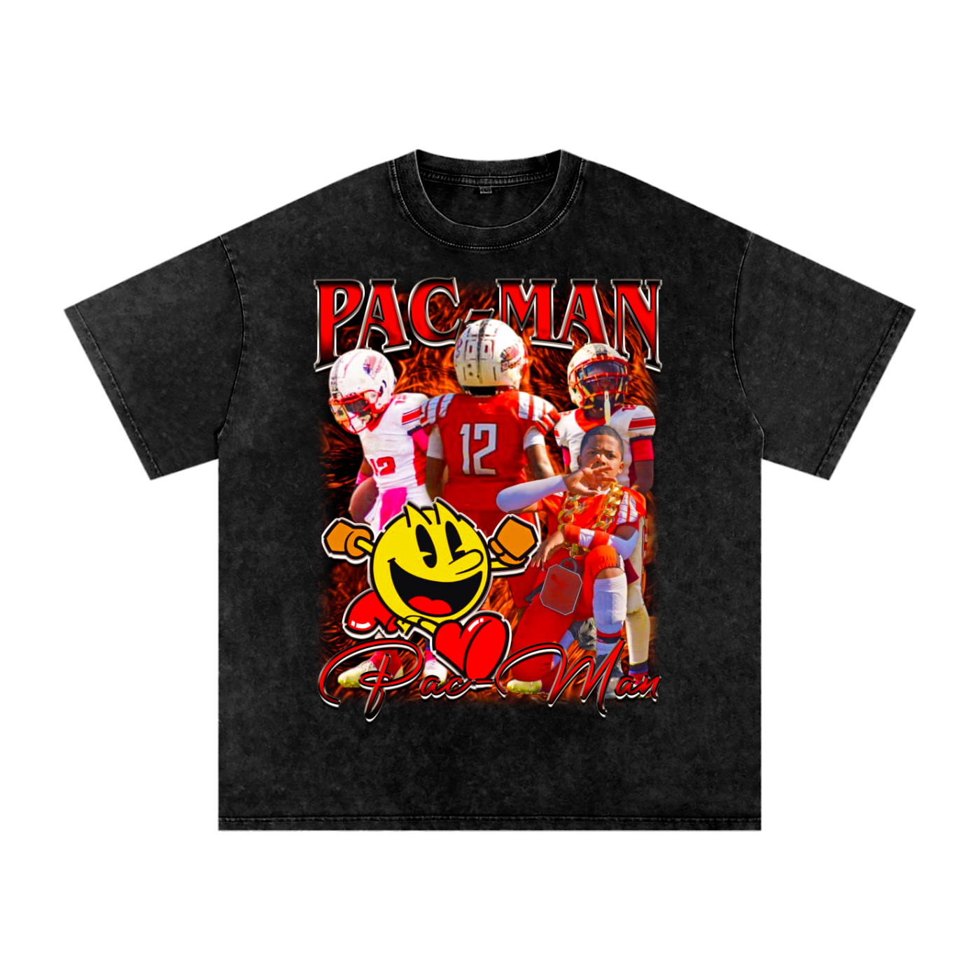Pac-Man Heavyweight Oversized T-shirt