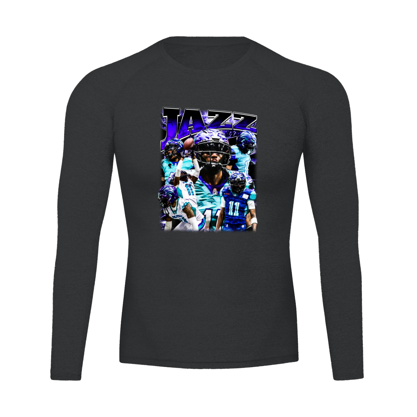 I'jaaz Rashid Premium Performance Long Sleeve Tee