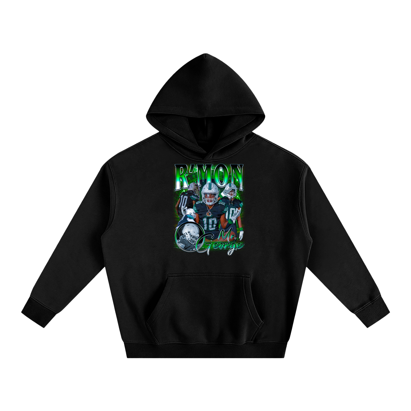 R'Mon George Oversize Fleeced Hoodie