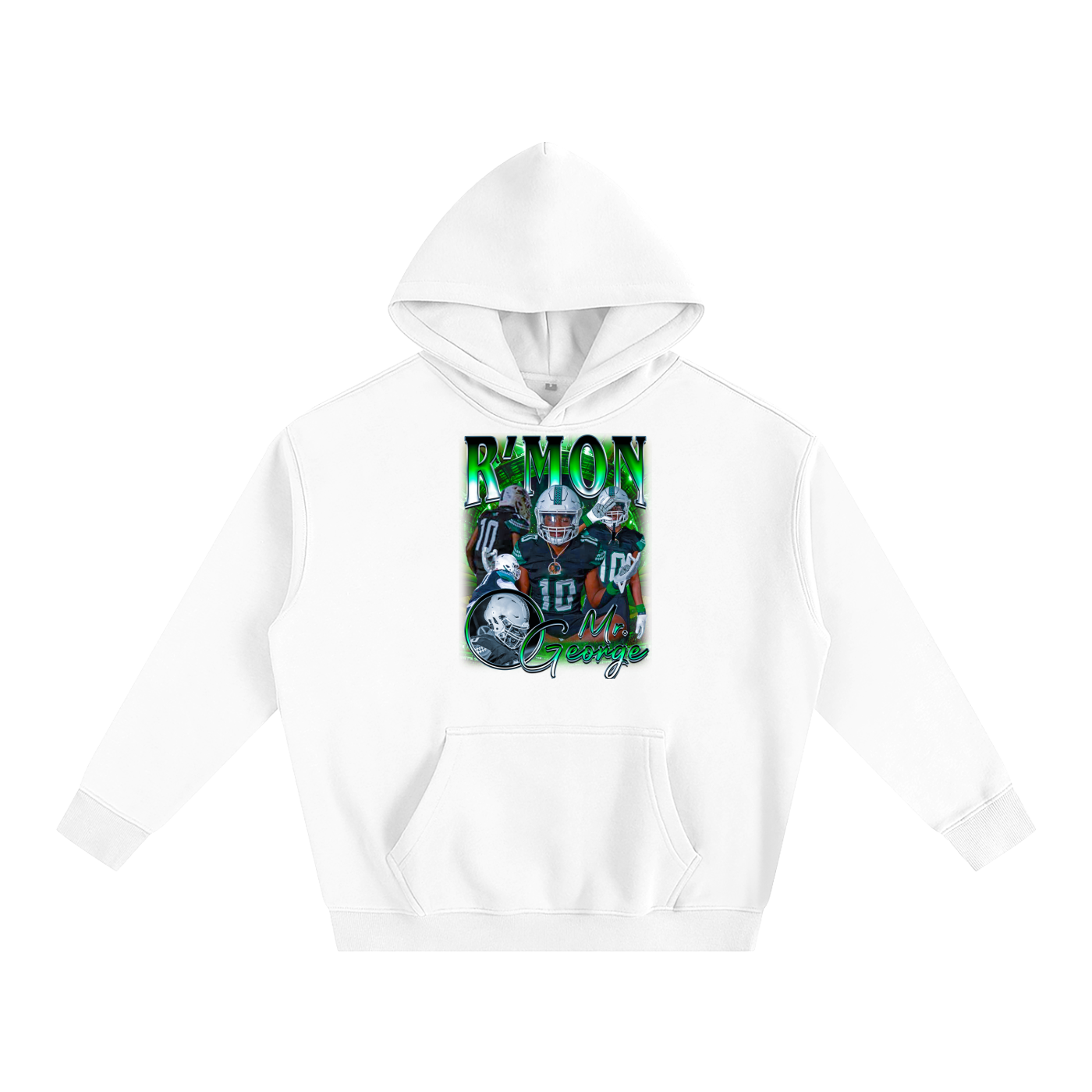 R'Mon George Oversize Fleeced Hoodie