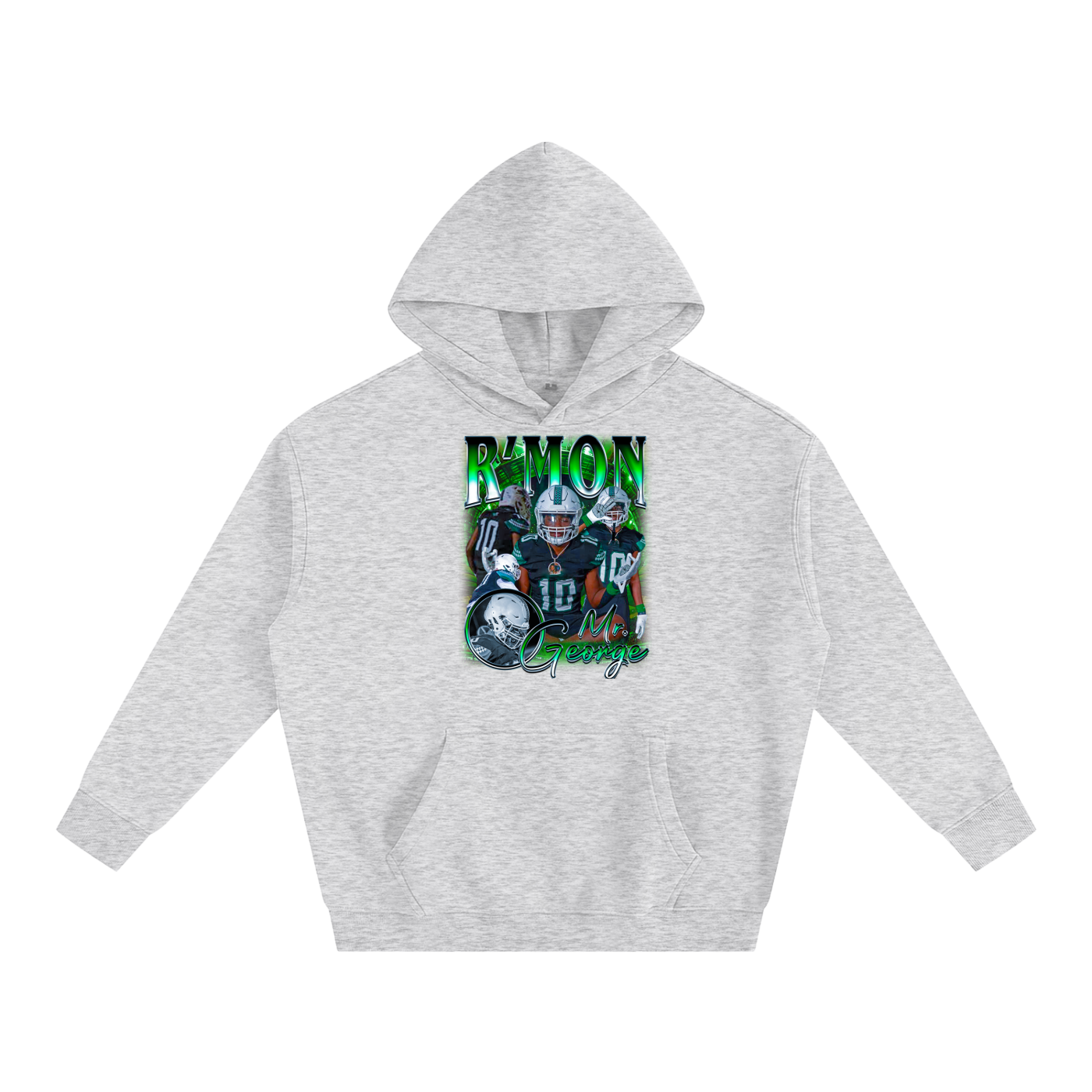 R'Mon George Oversize Fleeced Hoodie