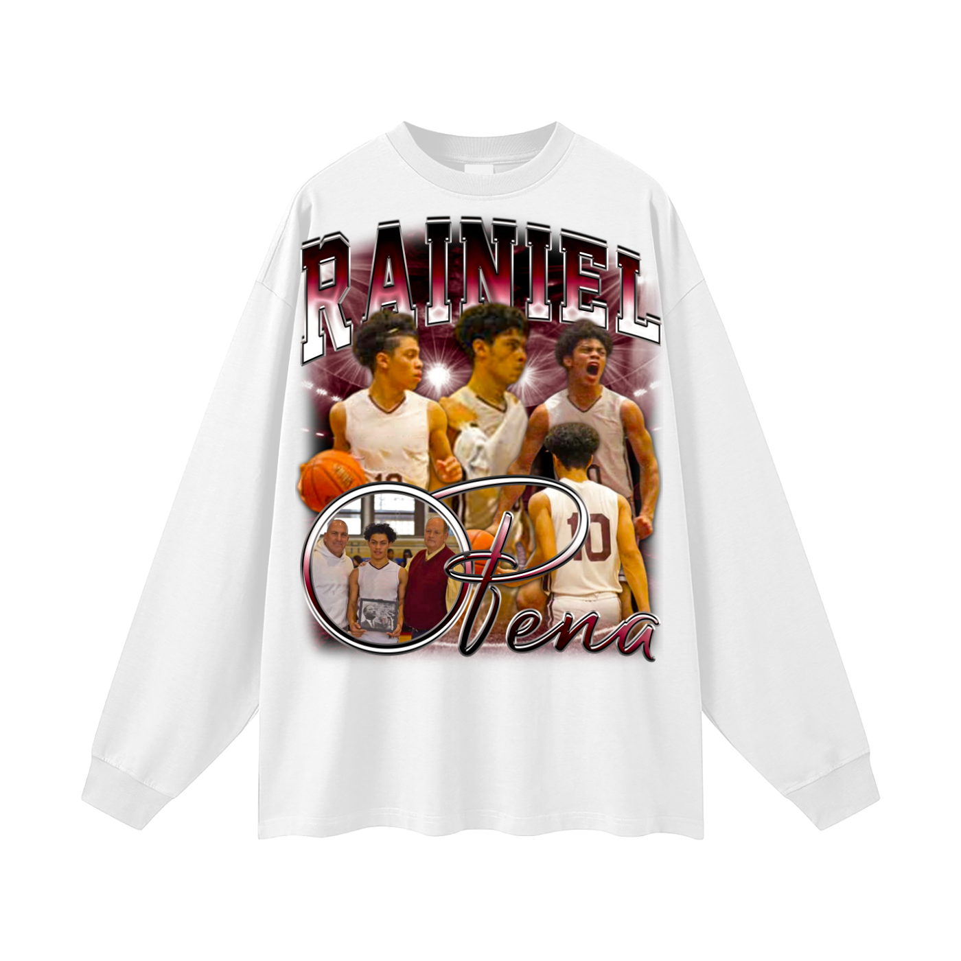 Rainiel Pena Oversized Long Sleeve Tee