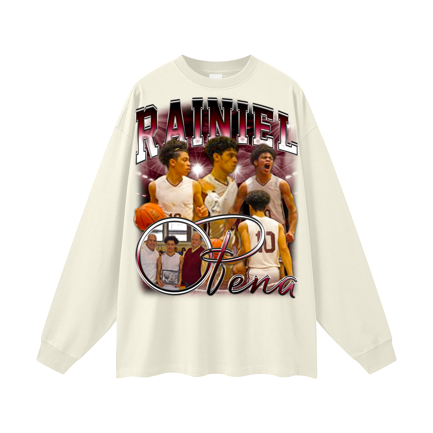 Rainiel Pena Oversized Long Sleeve Tee