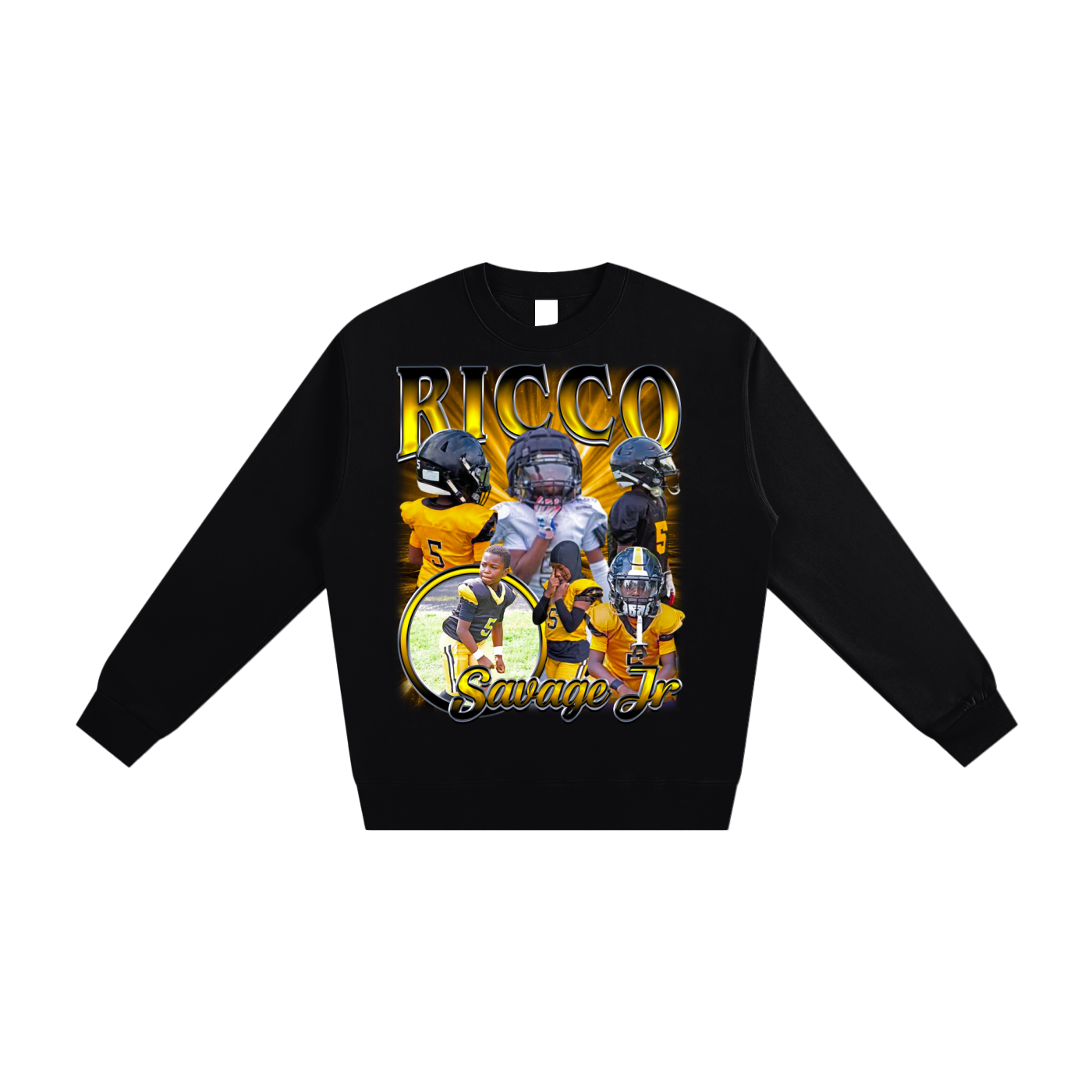 Ricco Savage Jr Heavyweight Crewneck Sweatshirt