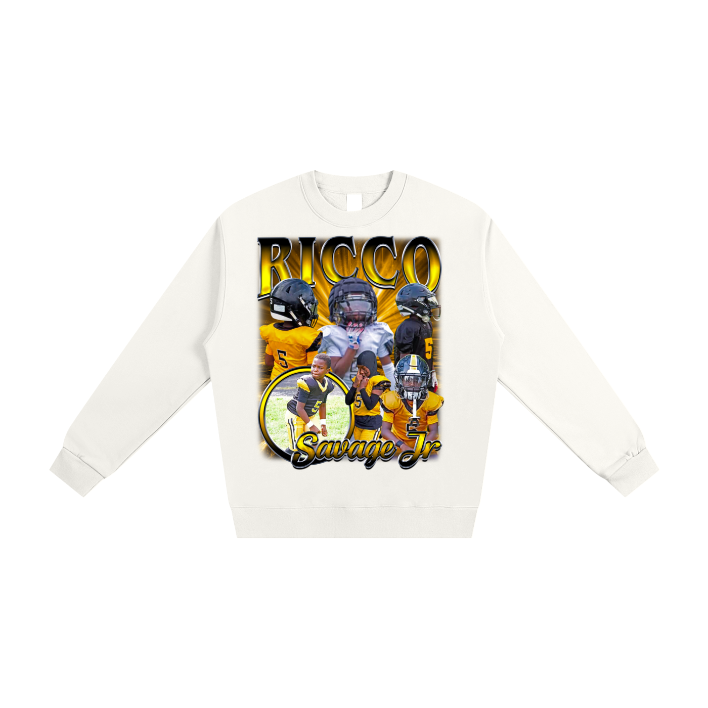 Ricco Savage Jr Heavyweight Crewneck Sweatshirt