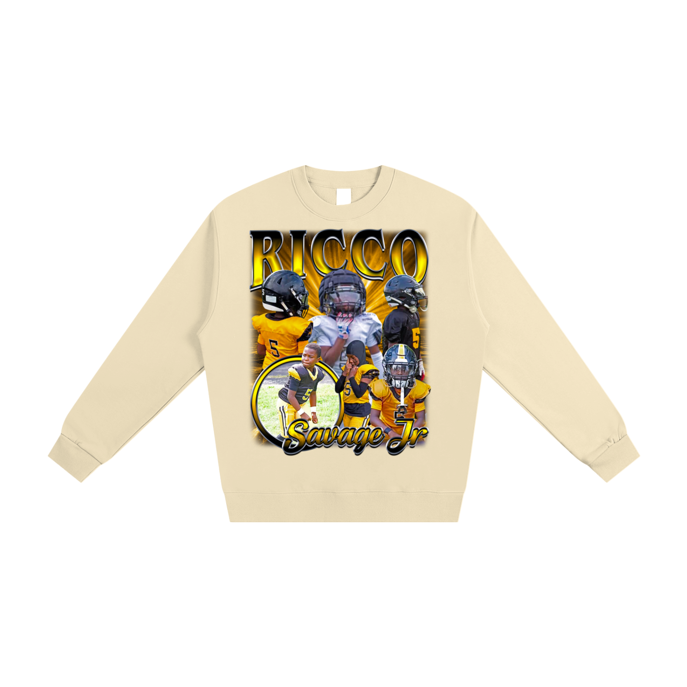 Ricco Savage Jr Heavyweight Crewneck Sweatshirt