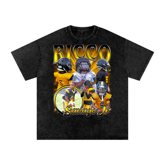 Ricco Savage Jr Heavyweight Oversized T-shirt