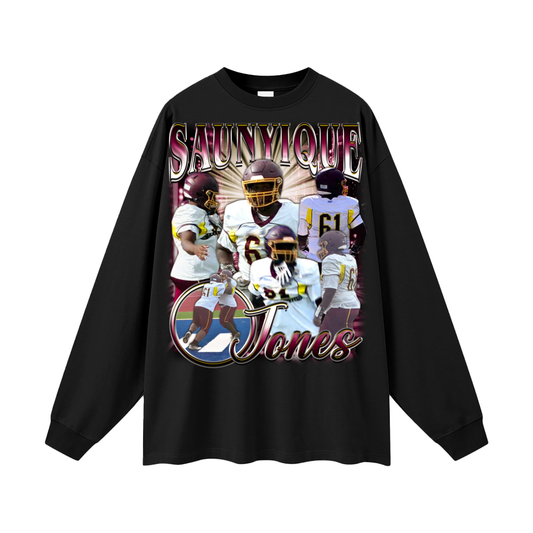 Saunyique Jones Oversized Long Sleeve Tee