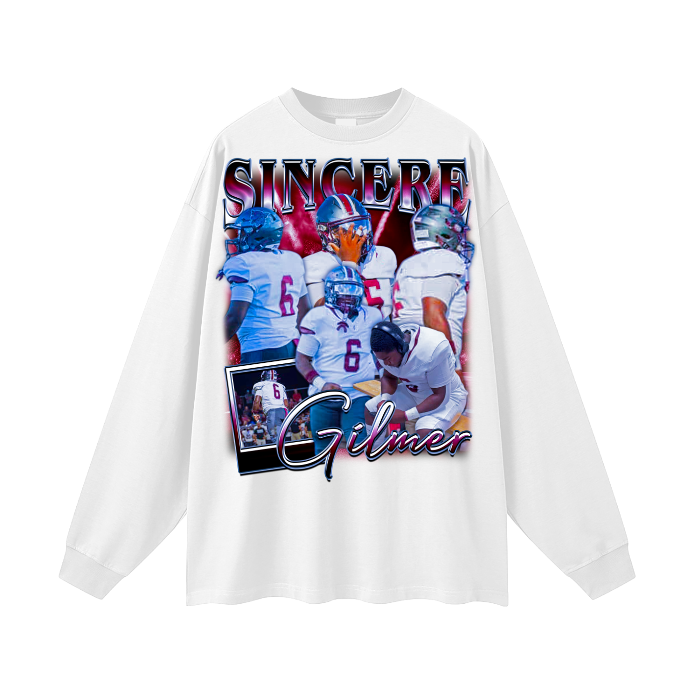 Sincere Gilmer Oversized Long Sleeve Tee
