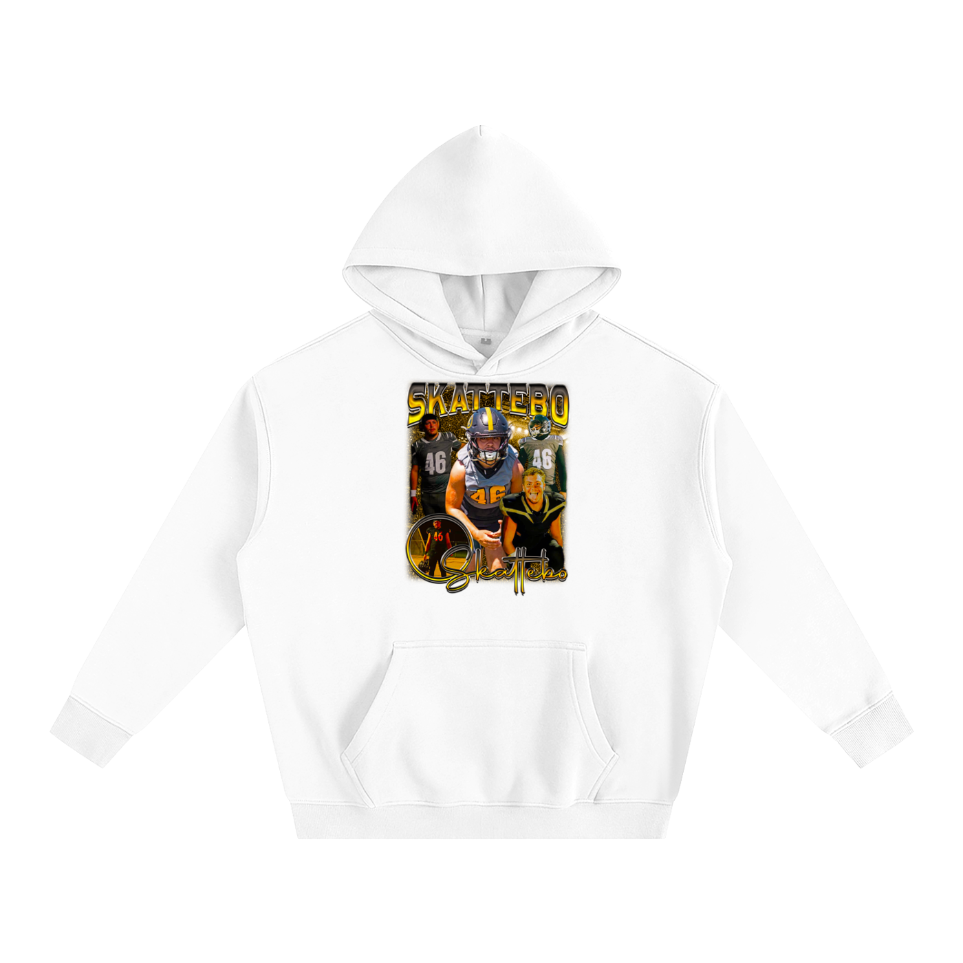 Skattebo Oversize Fleeced Hoodie