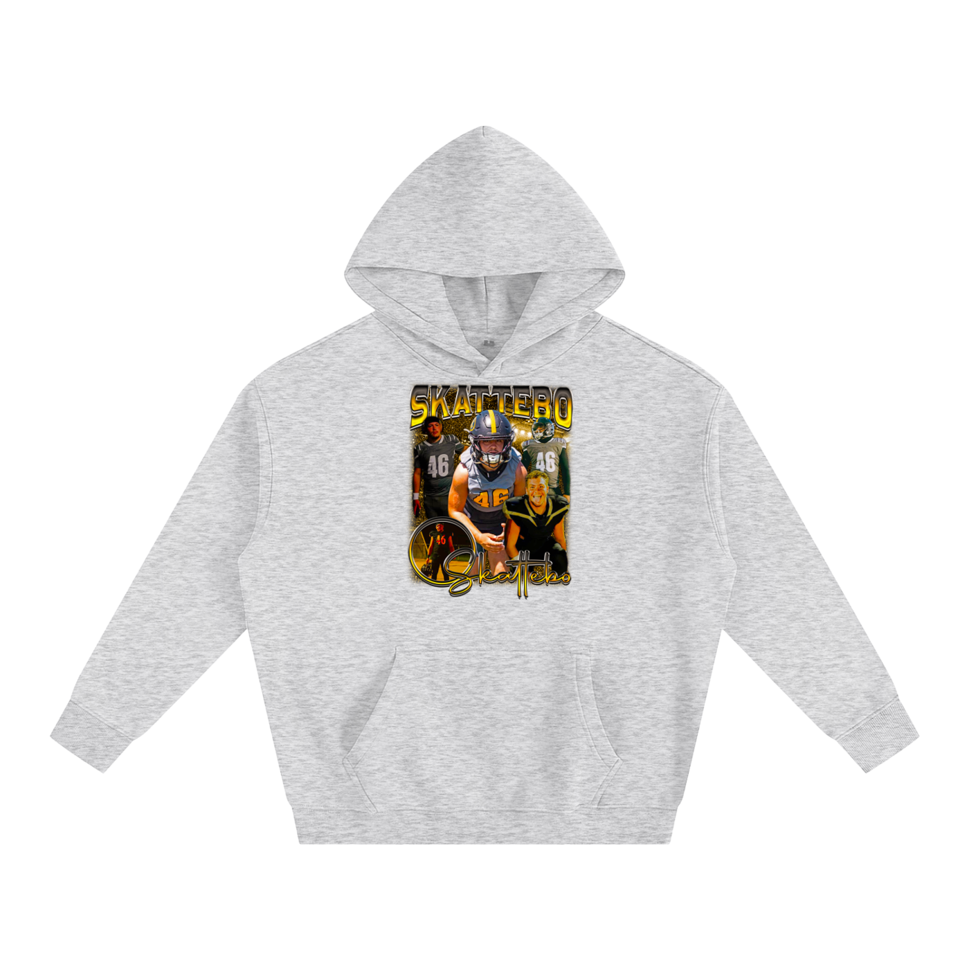 Skattebo Oversize Fleeced Hoodie