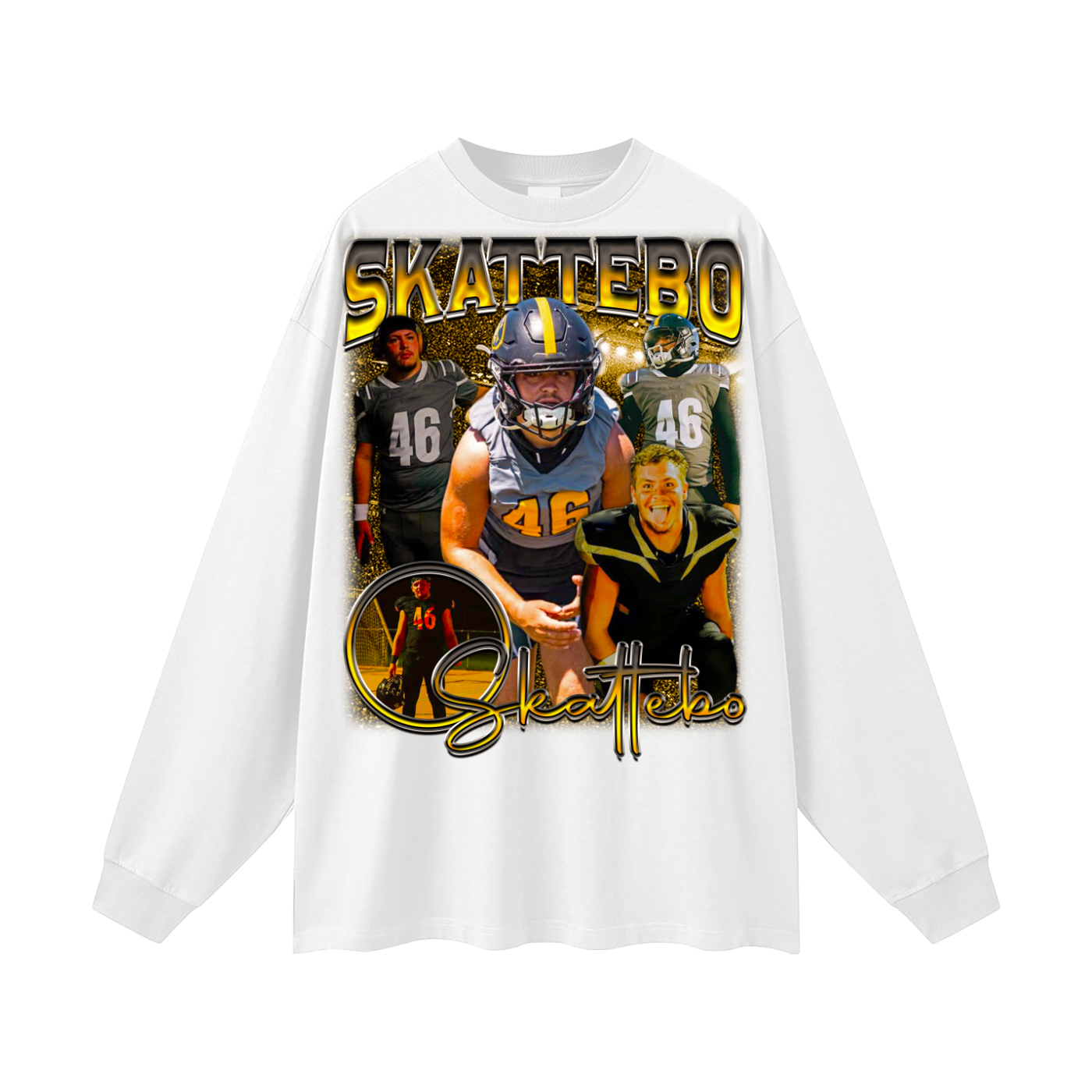 Skattebo Oversized Long Sleeve Tee