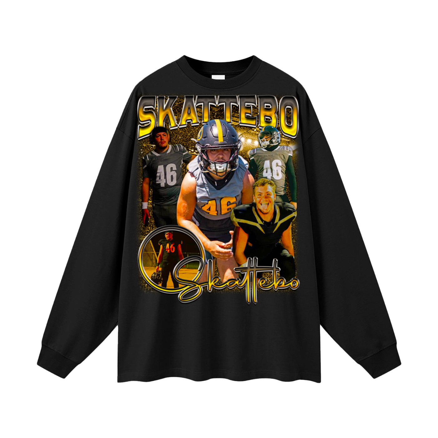 Skattebo Oversized Long Sleeve Tee