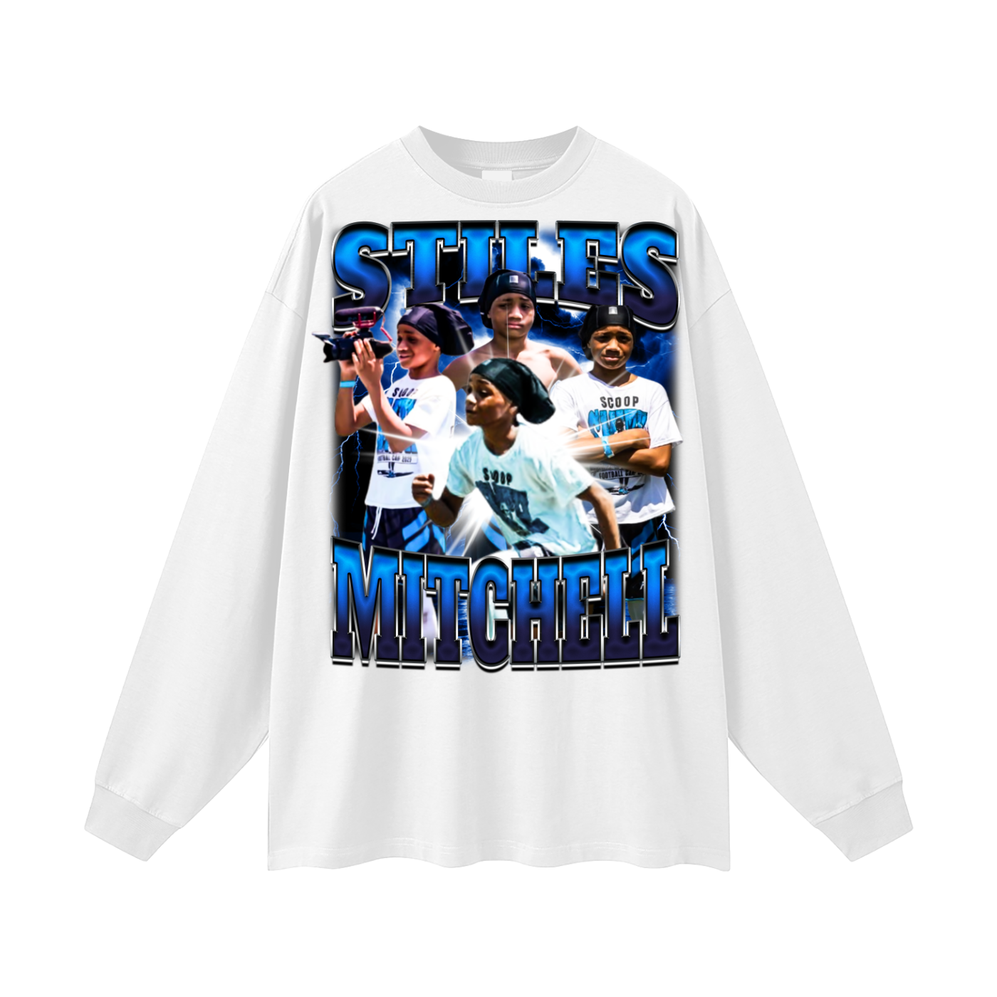 Stiles Mitchell Oversized Long Sleeve Tee