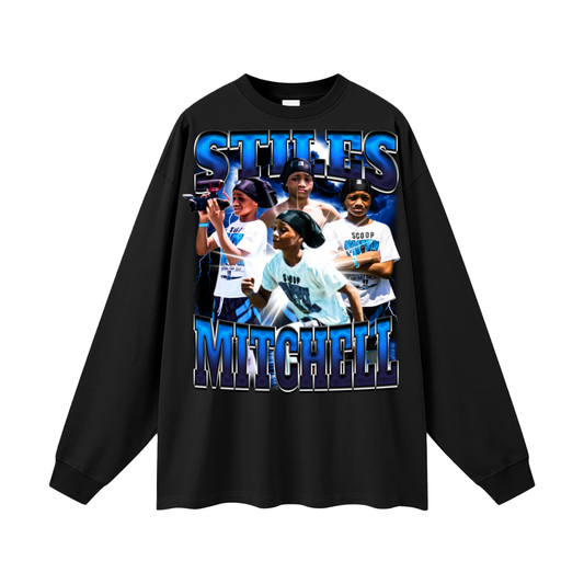 Stiles Mitchell Oversized Long Sleeve Tee
