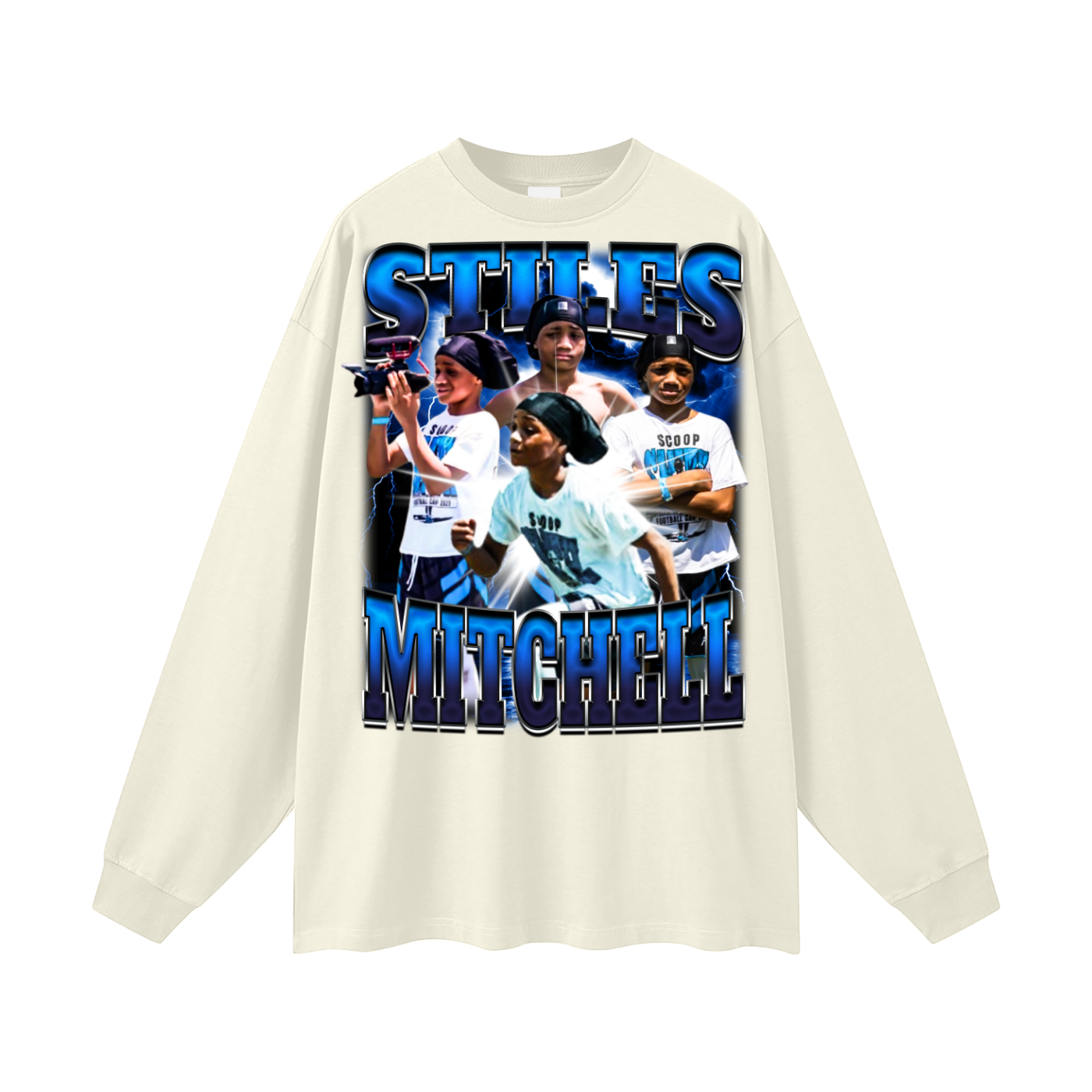 Stiles Mitchell Oversized Long Sleeve Tee
