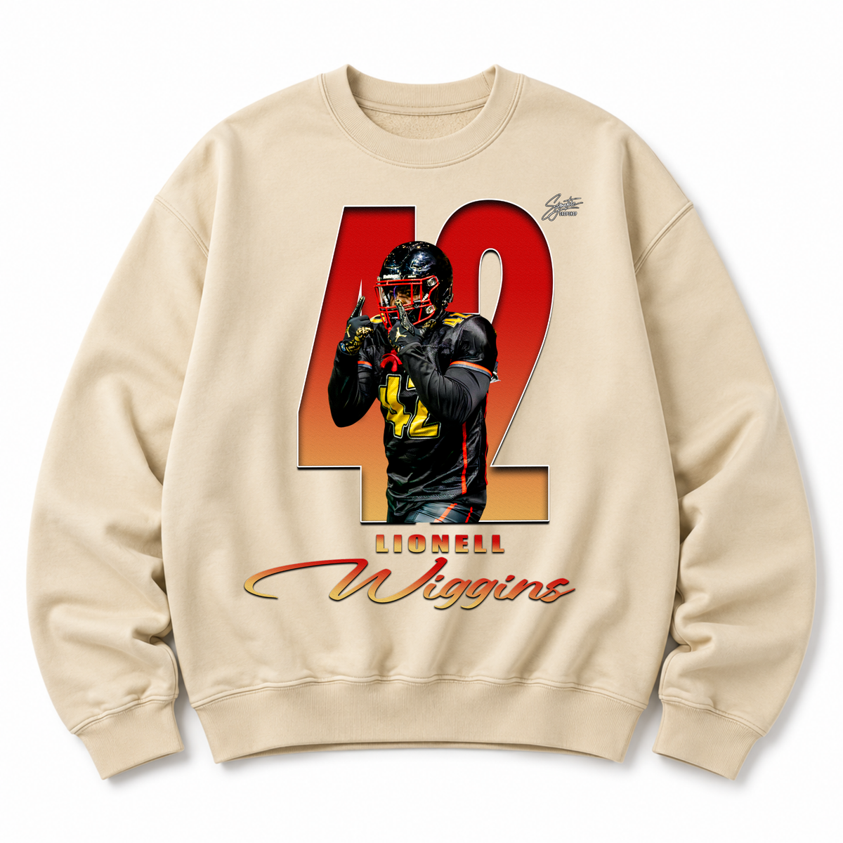 Lionell Wiggins Heavyweight Crewneck Sweatshirt