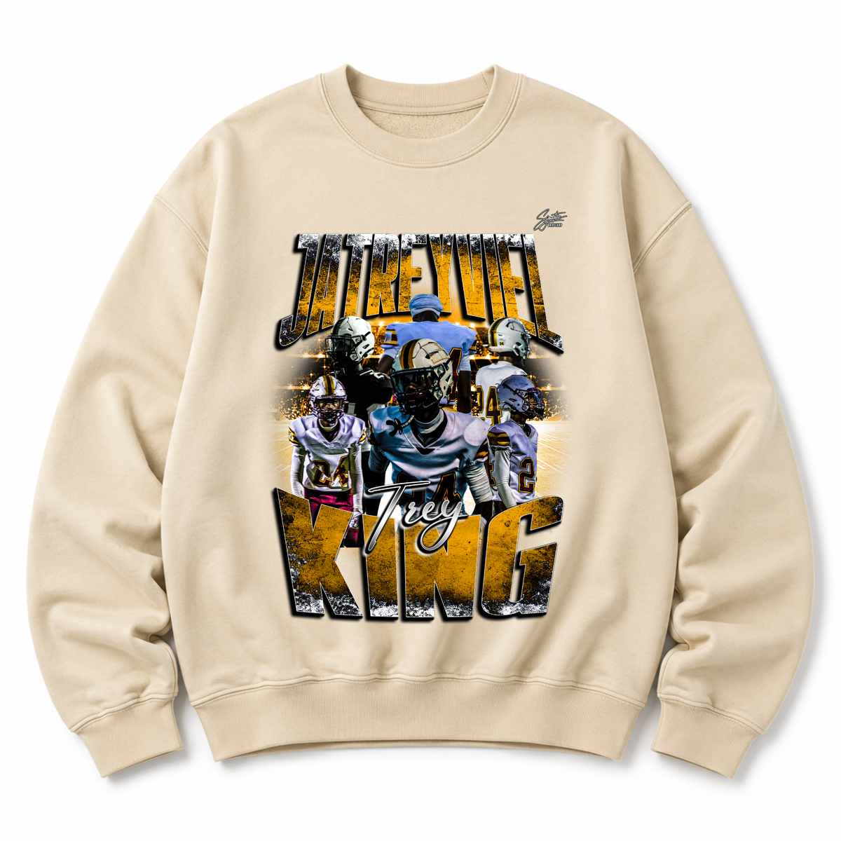 JaTreyviel King Heavyweight Crewneck Sweatshirt