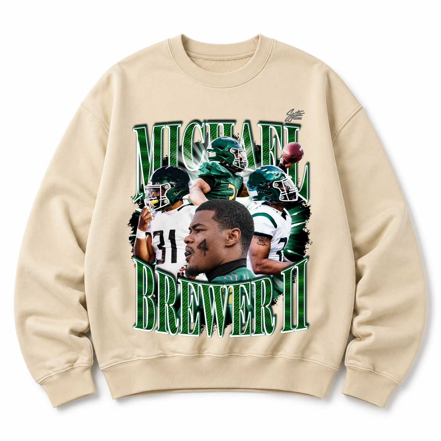 Michael Brewer II Heavyweight Crewneck Sweatshirt