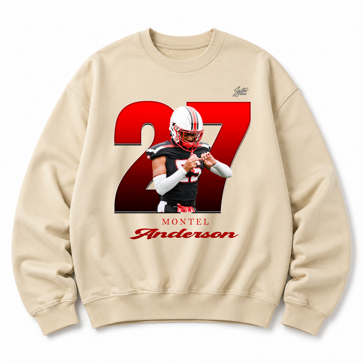 Montel Anderson Heavyweight Crewneck Sweatshirt